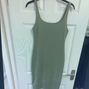 Zara Sage Green Mini Dress